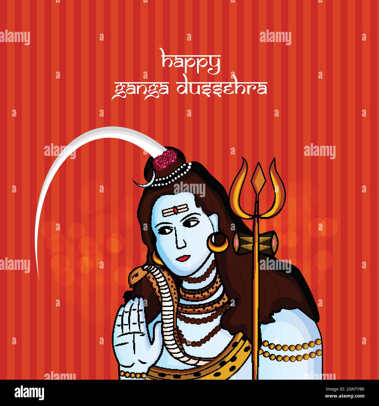 Ganga Dussehra Hindu festival Background Stock Vector Image & Art - Alamy