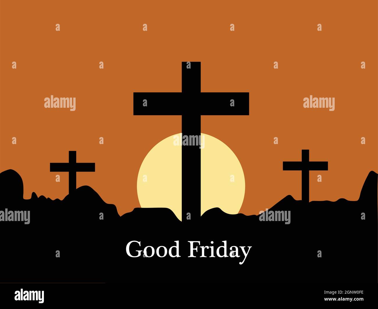 Good Friday Background Stock Vector Image & Art - Alamy