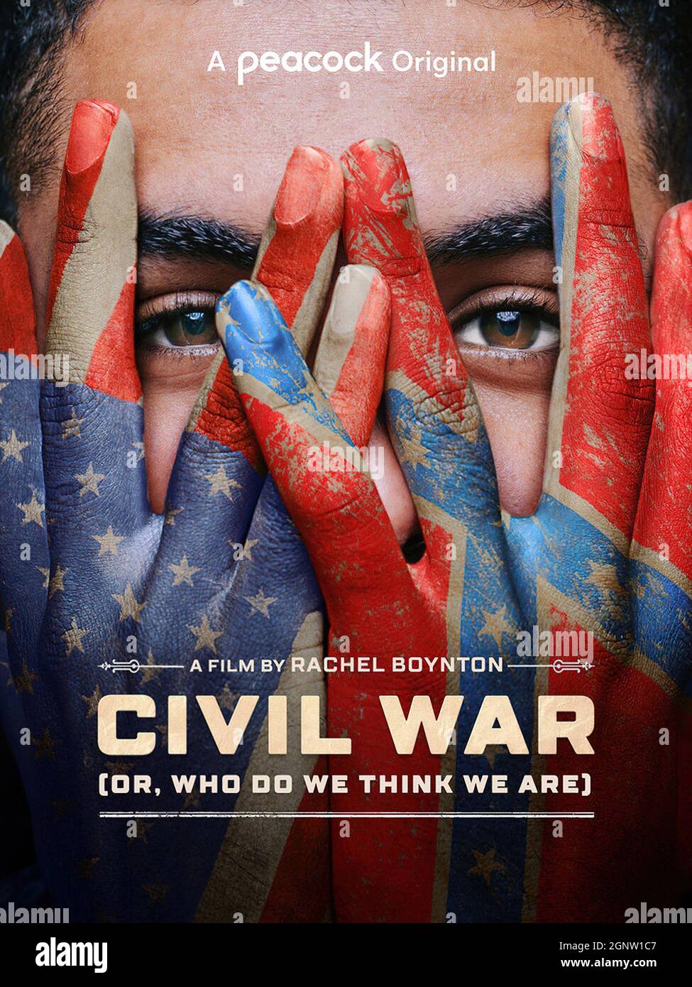 CIVIL WAR (OR, WHO DO WE THINK WE ARE), US poster, 2021. © Peacock / Courtesy Everett Collection Stock Photo