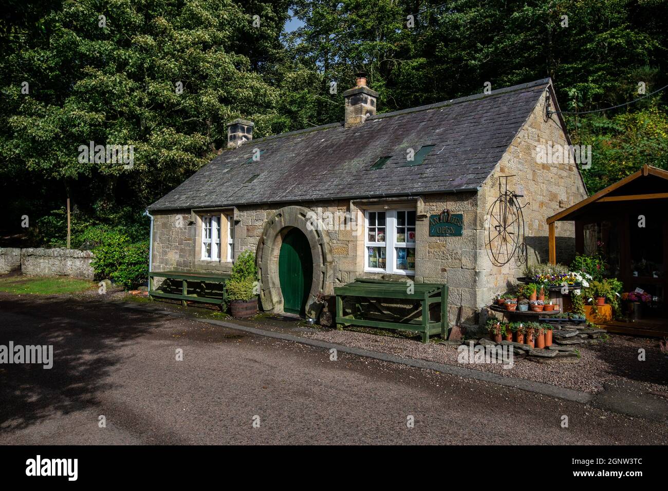 Ford village in north Northumberland part of the Ford and Etal Estate