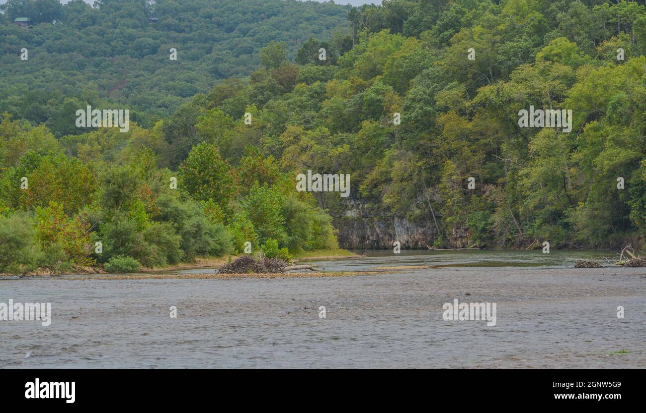 The Current River flows through the Mountains of Ozark National Scenic