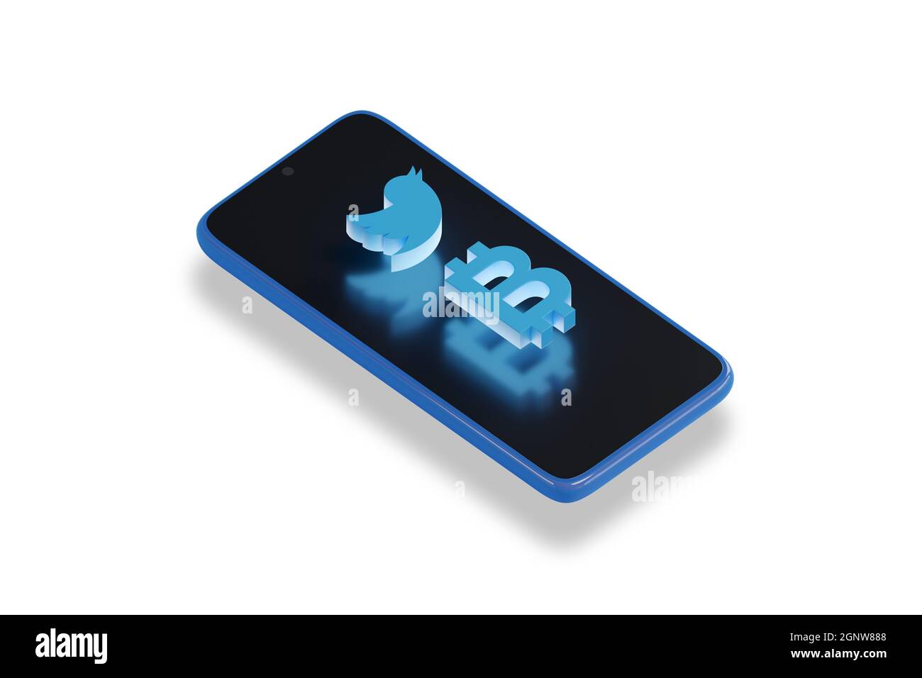 Bitcoin logo hi-res stock photography and images - Alamy