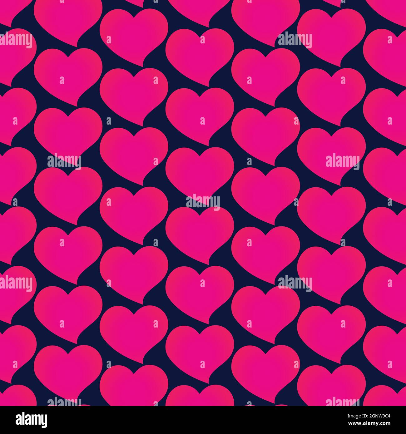 Valentine and Heart Seamless Pattern Background,Heart Pattern Vector ...