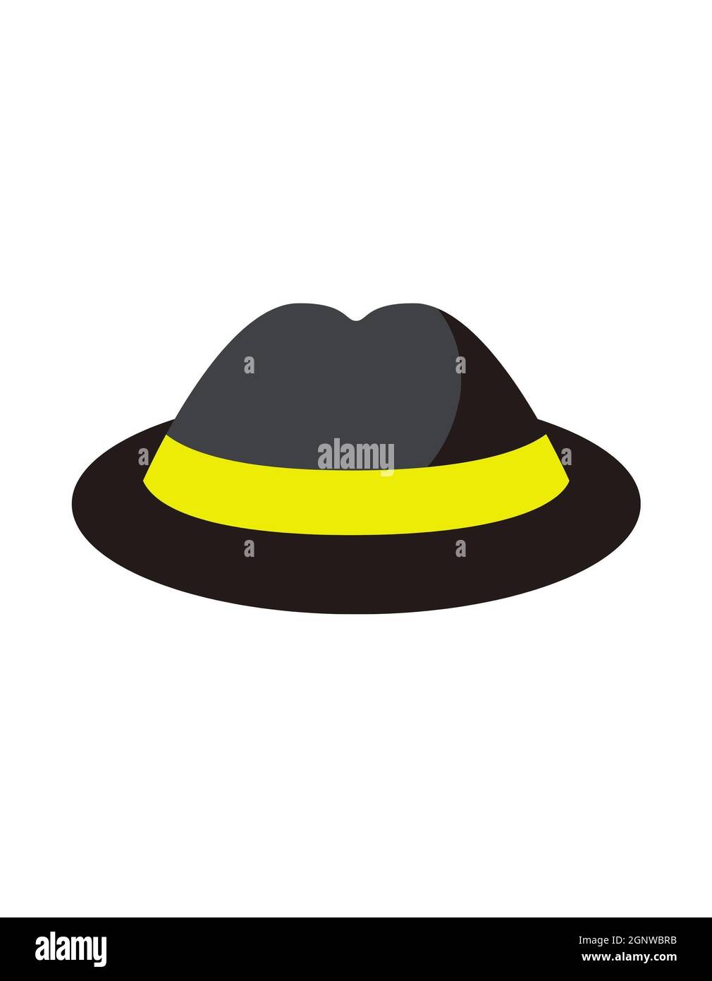 Cap or hat on commercial blue background, vector illustration Stock ...