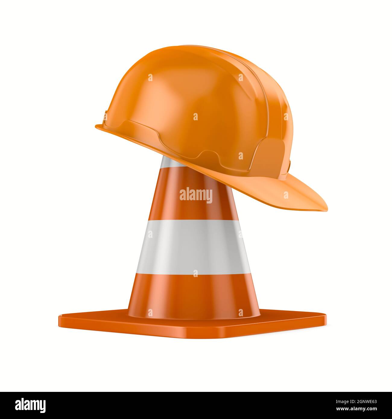 Traffic cone as hat hires stock photography and images Alamy
