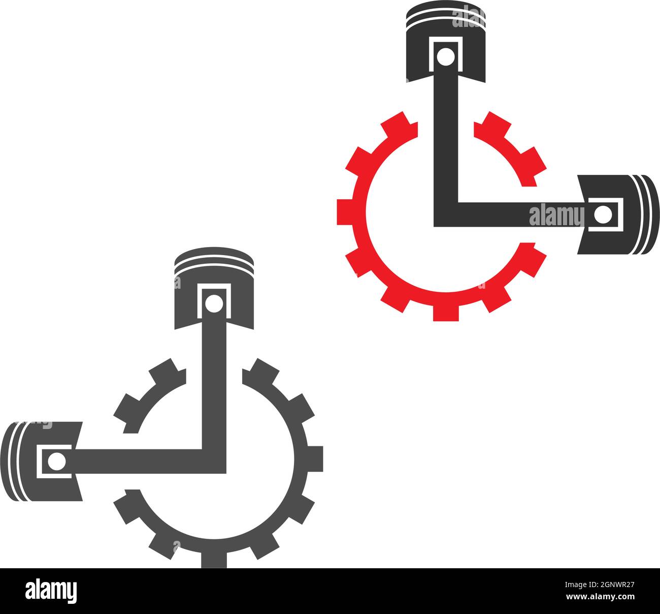 Gear Logo Template vector icon illustration Stock Vector