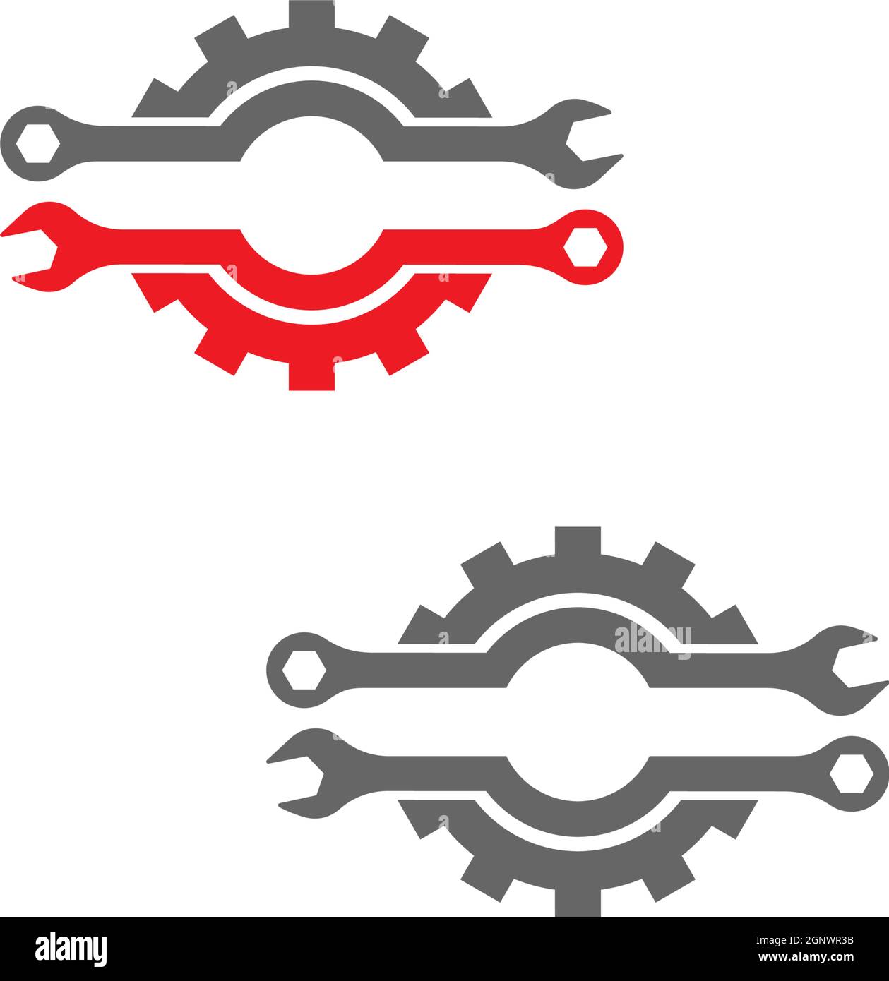 Gear Logo Template vector icon illustration Stock Vector