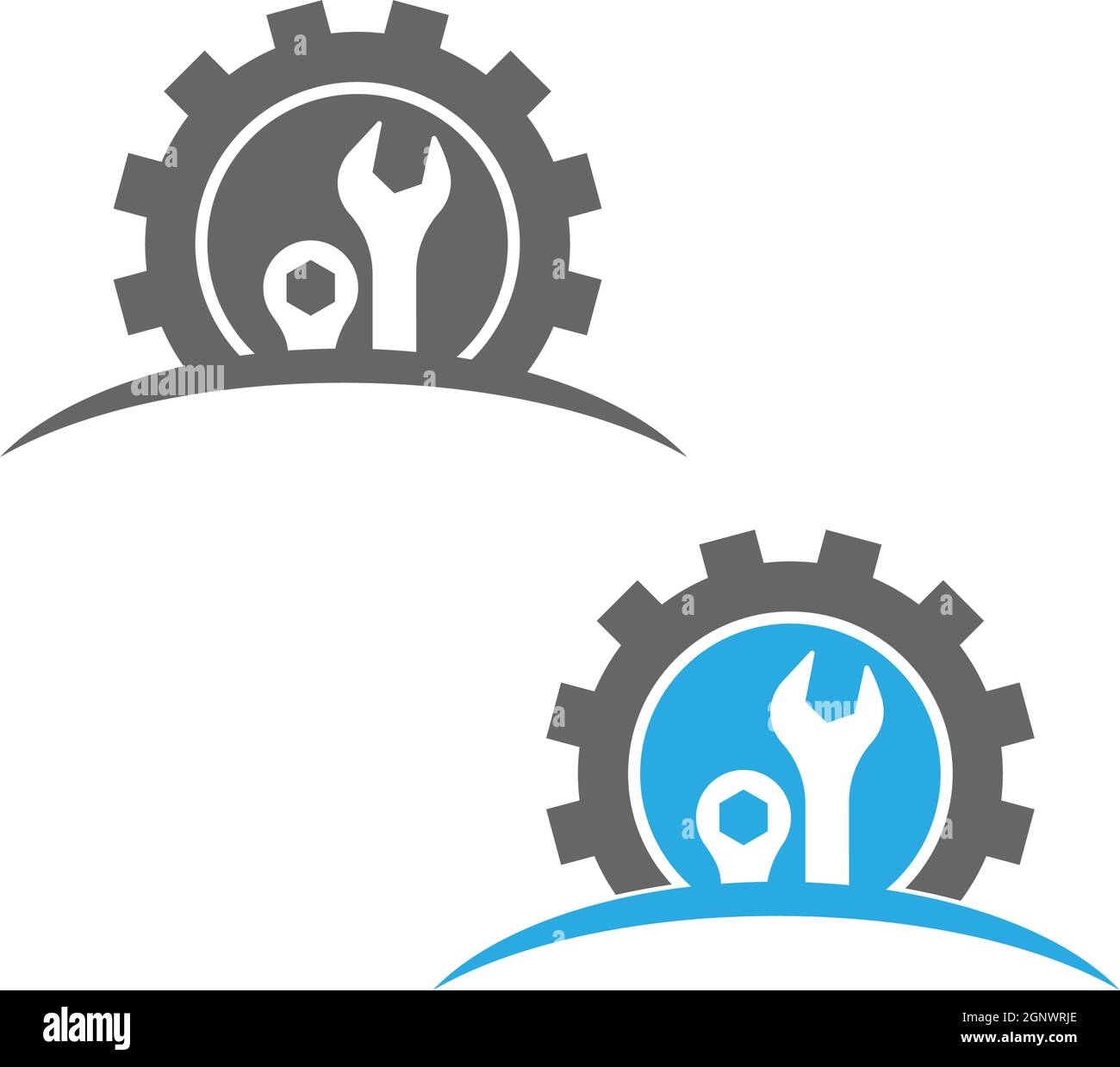 Gear Logo Template vector icon illustration Stock Vector