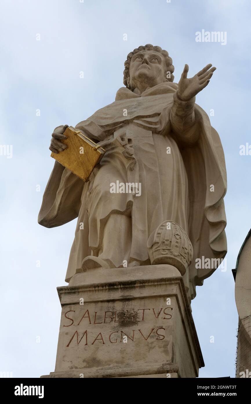 Albertus Magnus also known as Albert the Great and Albert of Cologne on ...