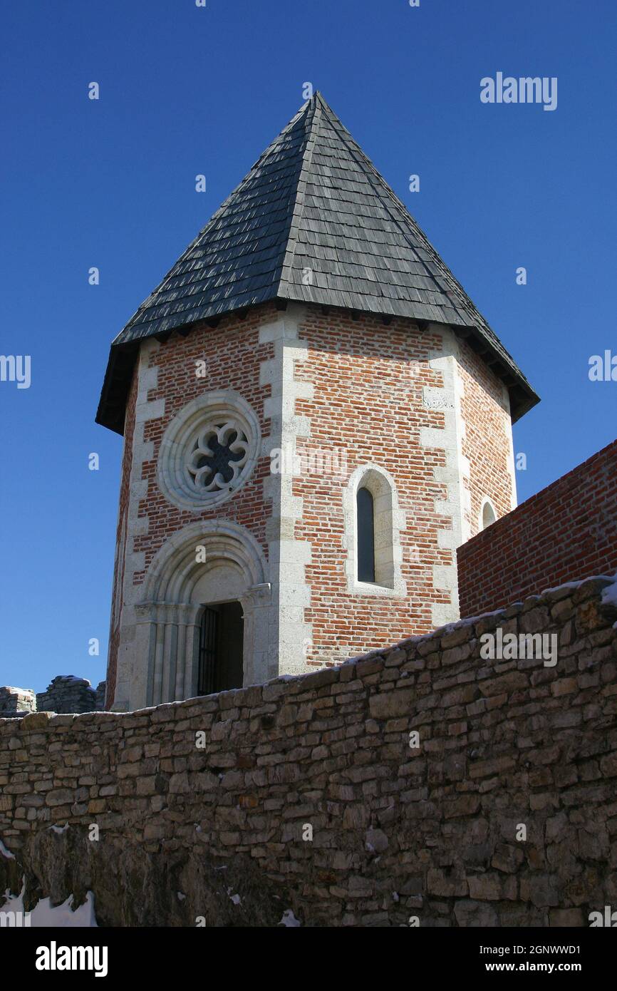 Chapel of St. Philip and St. James, Medvedgrad castle in Nature Park  Medvednica in Zagreb, Croatia Stock Photo - Alamy