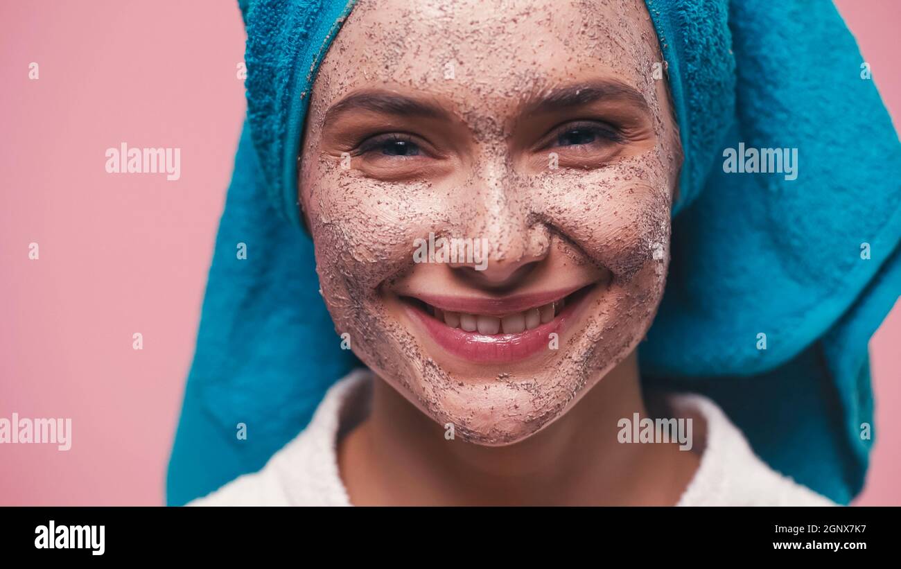Adult woman face scrub hi-res stock photography and images - Alamy