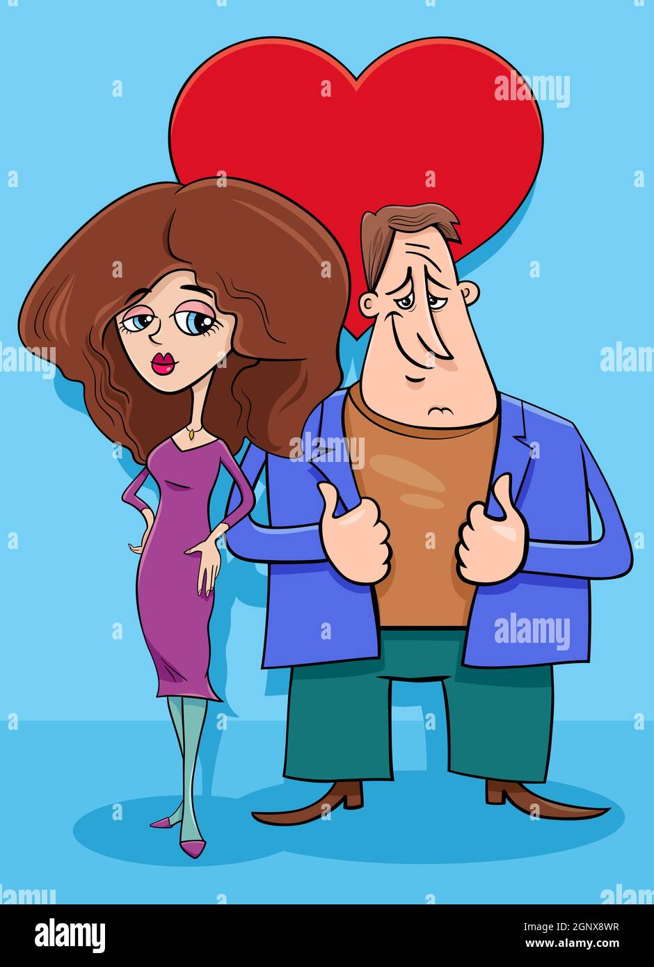Cartoon characters man woman hi-res stock photography and images - Alamy Cartoon characters man woman hi-res stock photography and images - Alamy