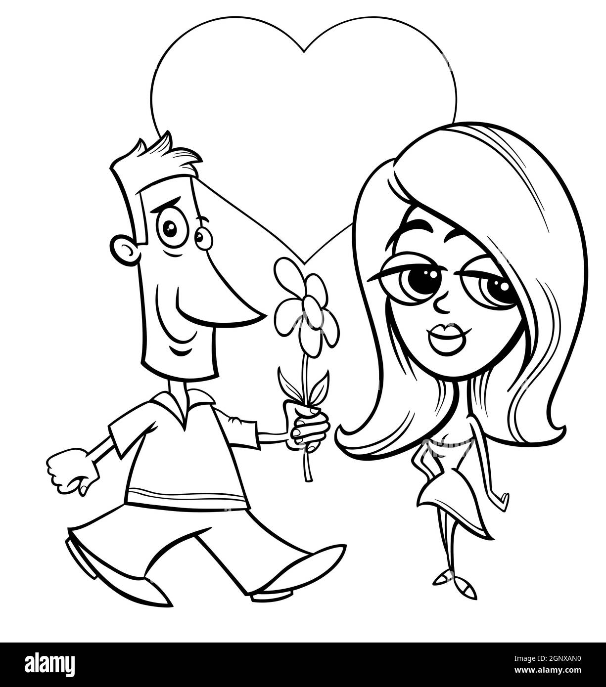 Man woman in love cartoon hi-res stock photography and images - Alamy Man woman in love cartoon hi-res stock photography and images - Alamy