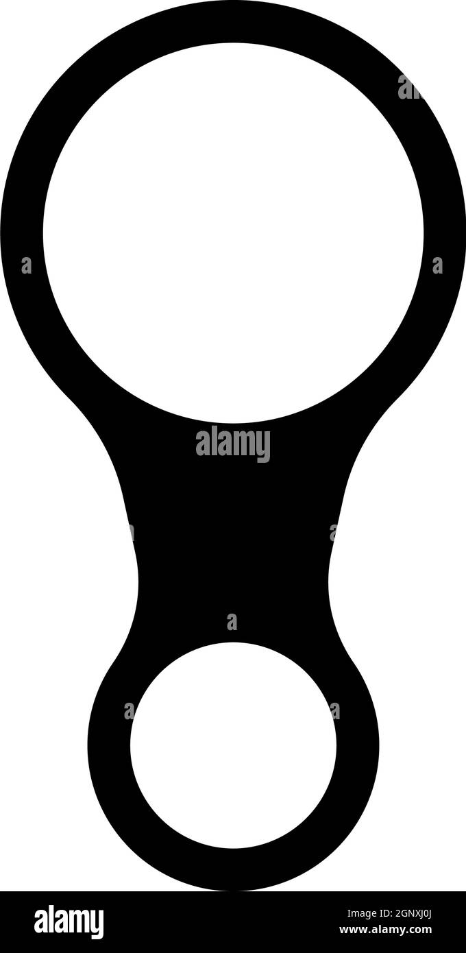 Alpinist Descender Icon Stock Vector Image & Art - Alamy