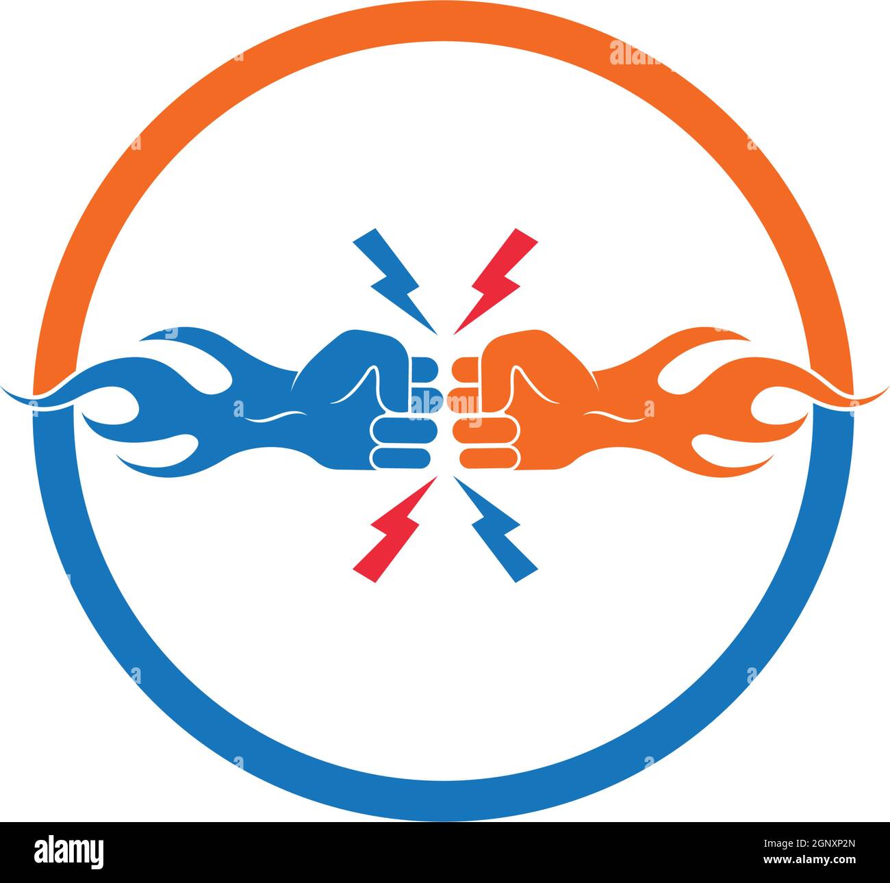 battle hand vector illustration Stock Vector Image & Art - Alamy