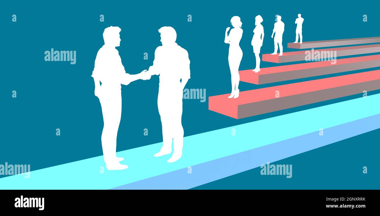 Closing a Deal or Making Deals Sales Concept Stock Photo - Alamy