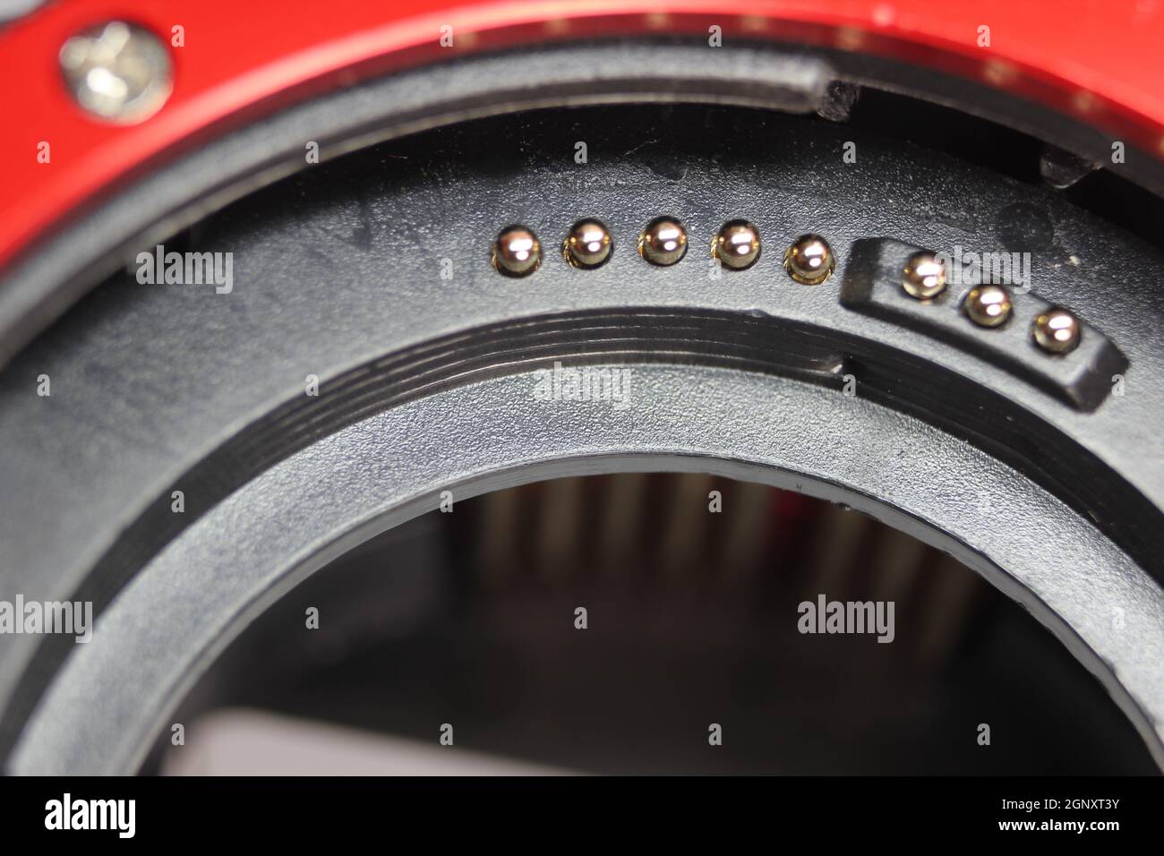 Extension tubes for camera lens to perform macro photography. Extension