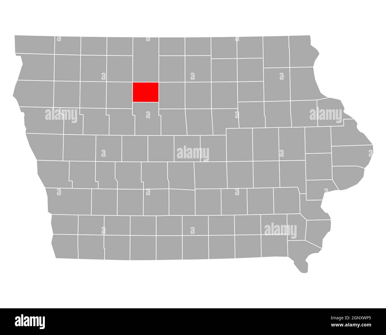 Map of Humboldt in Iowa Stock Photo Alamy
