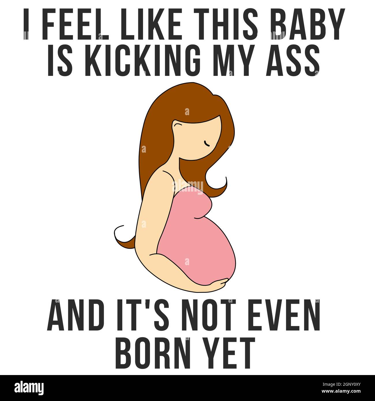 the-feeling-when-pregnant-stock-photo-alamy