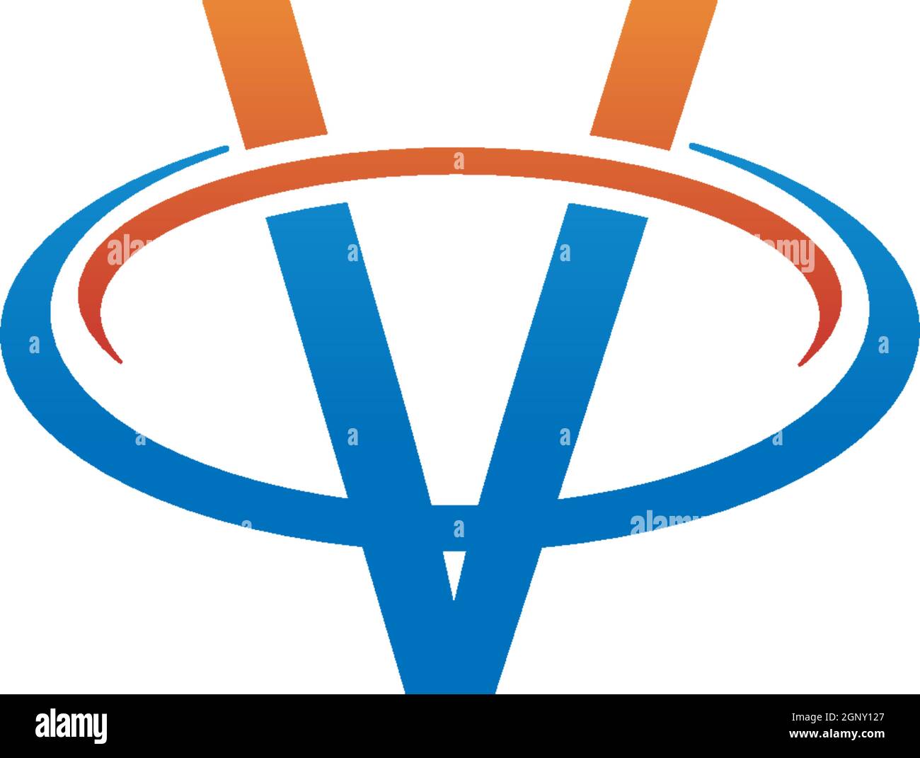 v-letter-circle-logo-concept-letter-v-icon-circle-illustration-stock