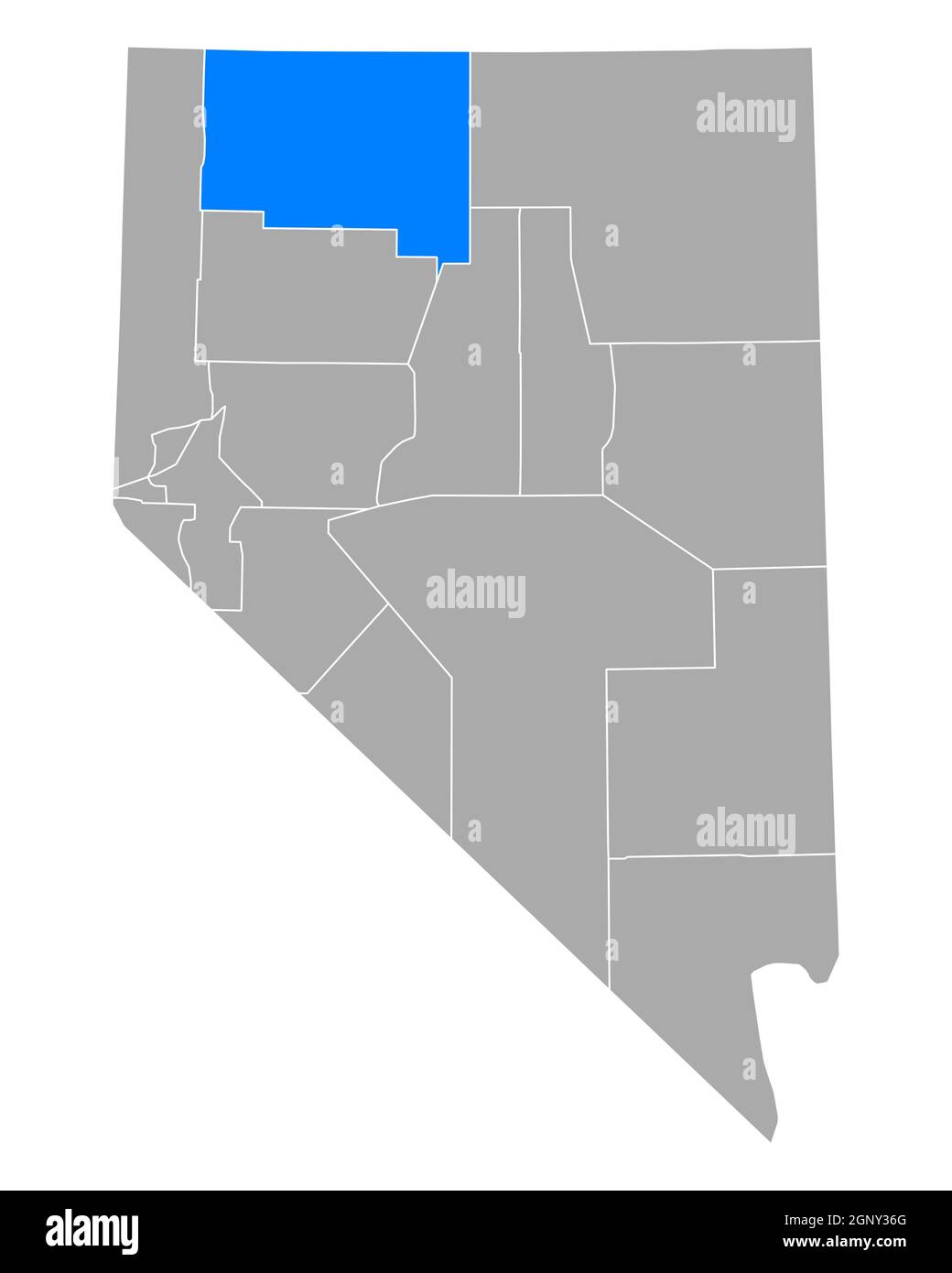 Map of Humboldt in Nevada Stock Photo Alamy