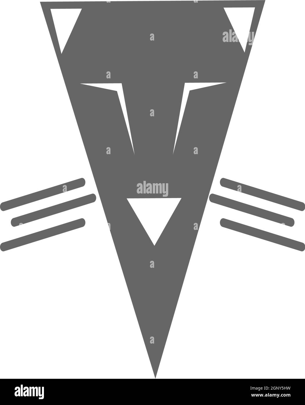 Cat icon logo design illustration vector Stock Vector Image & Art - Alamy