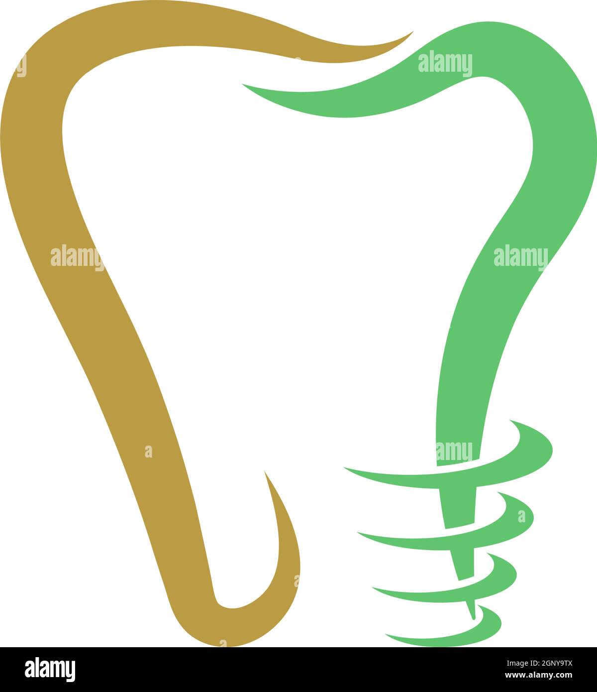 Dental logo icon template vector illustration design Stock Vector Image ...