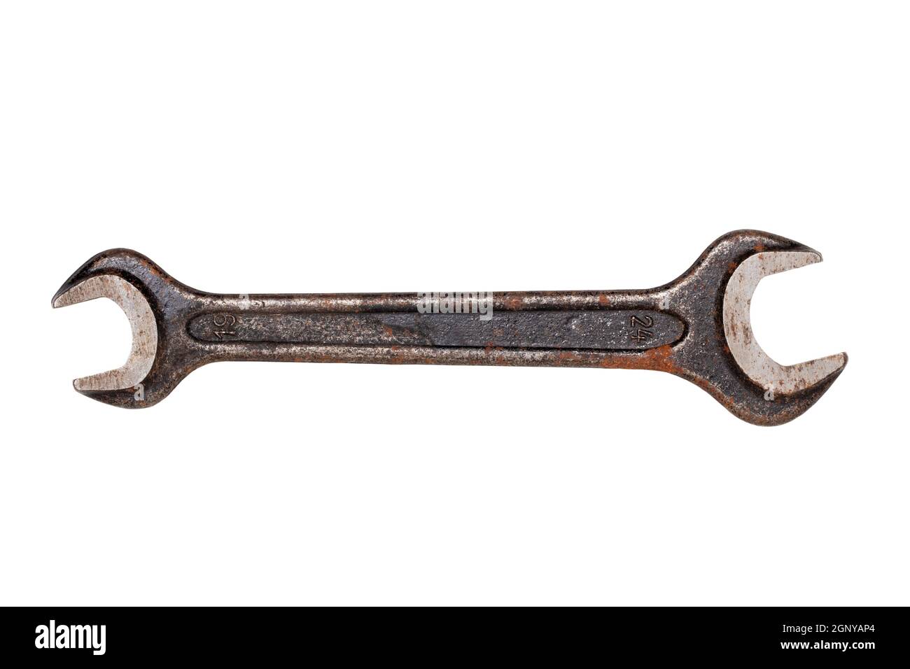 Spanner Wrench The Metal Stock Photo - Download Image Now - Wrench