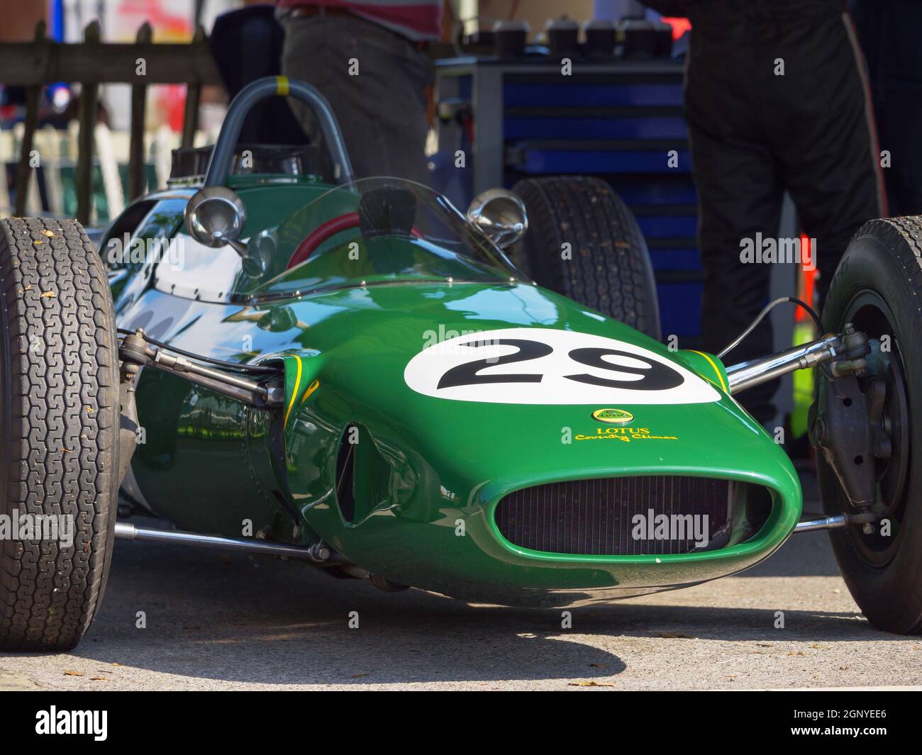 1962 Lotus-Climax 25, at Goodwood motor circuit 2021 Stock Photo