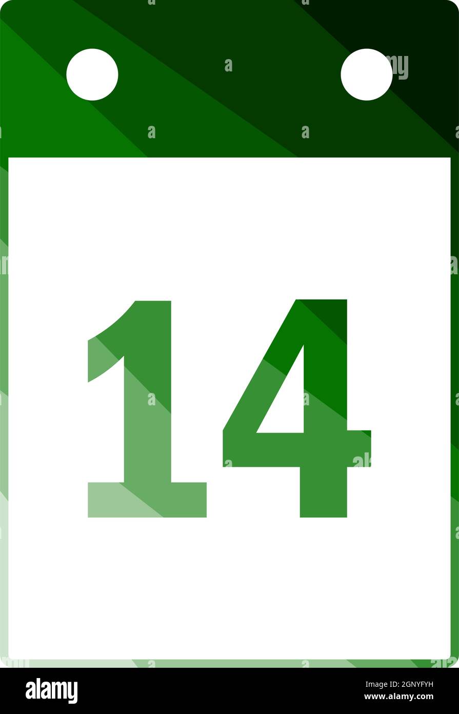 Valentine Day Calendar Icon Stock Vector Image & Art - Alamy