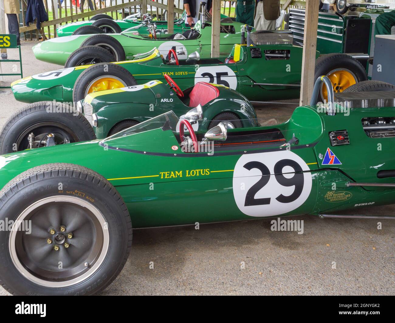 1962 Lotus-Climax 25 (Glover Trophy) Goodwood Revival 2021 Stock Photo