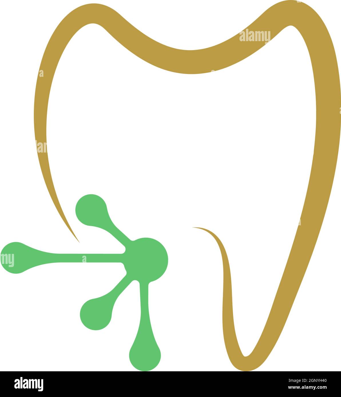 Dental logo icon template vector illustration design Stock Vector Image ...