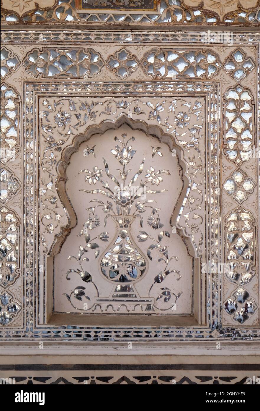 Mirror ceiling palace amer hi-res stock photography and images - Alamy