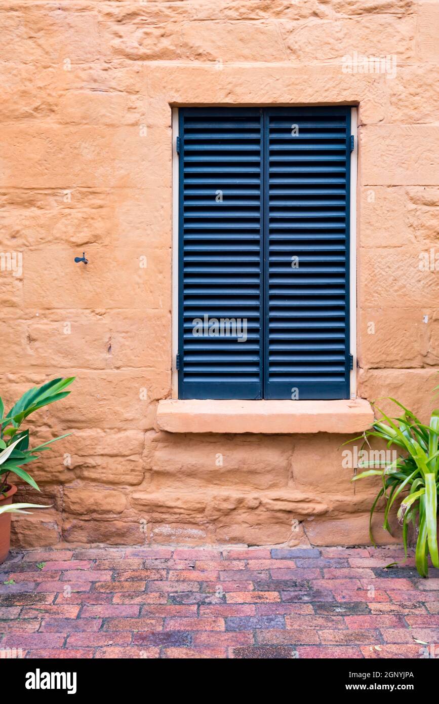 A courtyard wall at Elizabeth Farm near Parramatta, the 1793