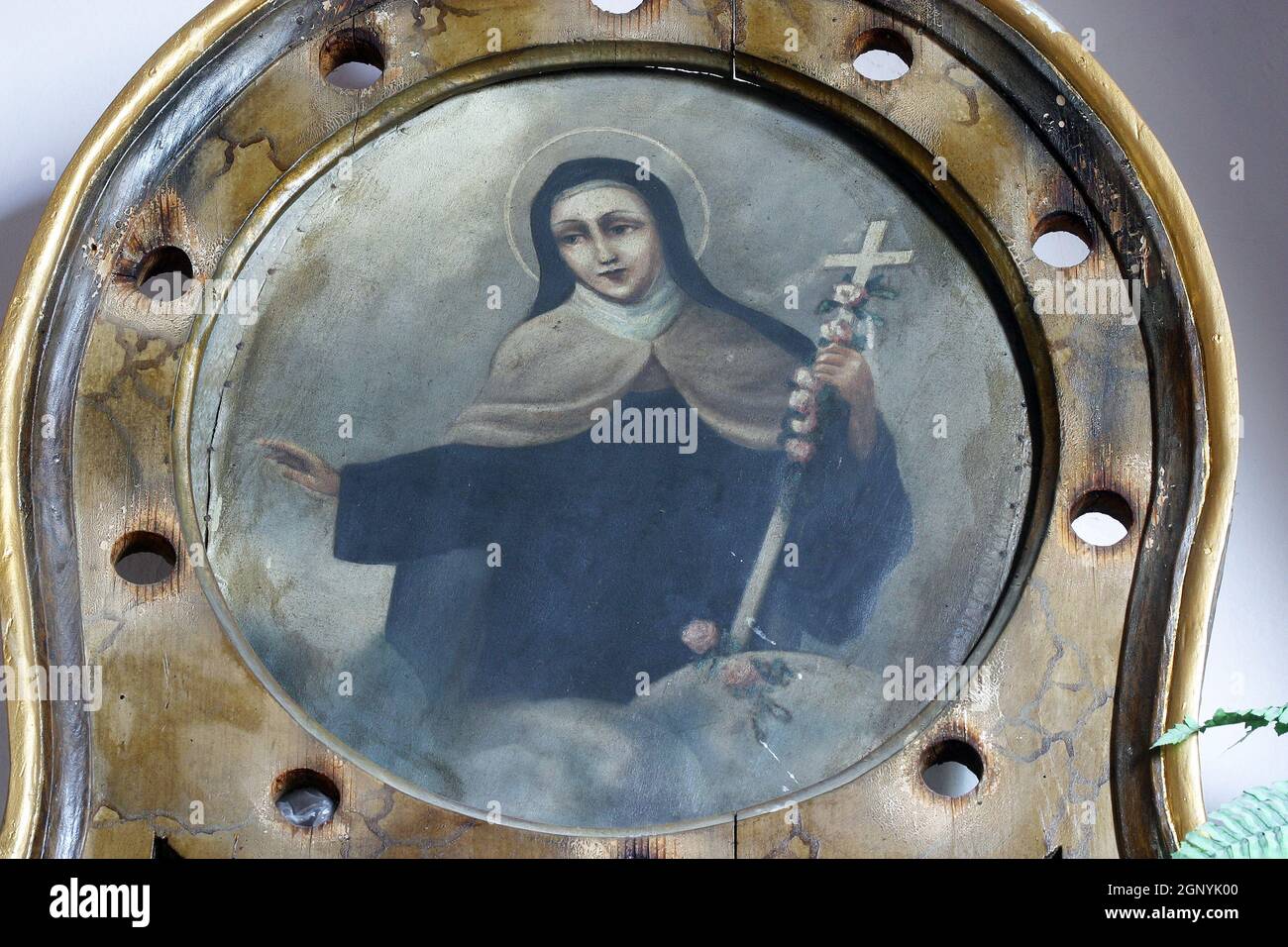 Blessed Osanna of Cattaro, altar of Our Lady of Bednica in All Saints