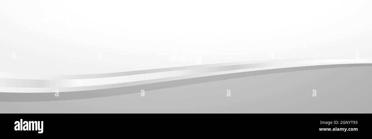 White vector background with wavy lines and dots - illustration Stock ...