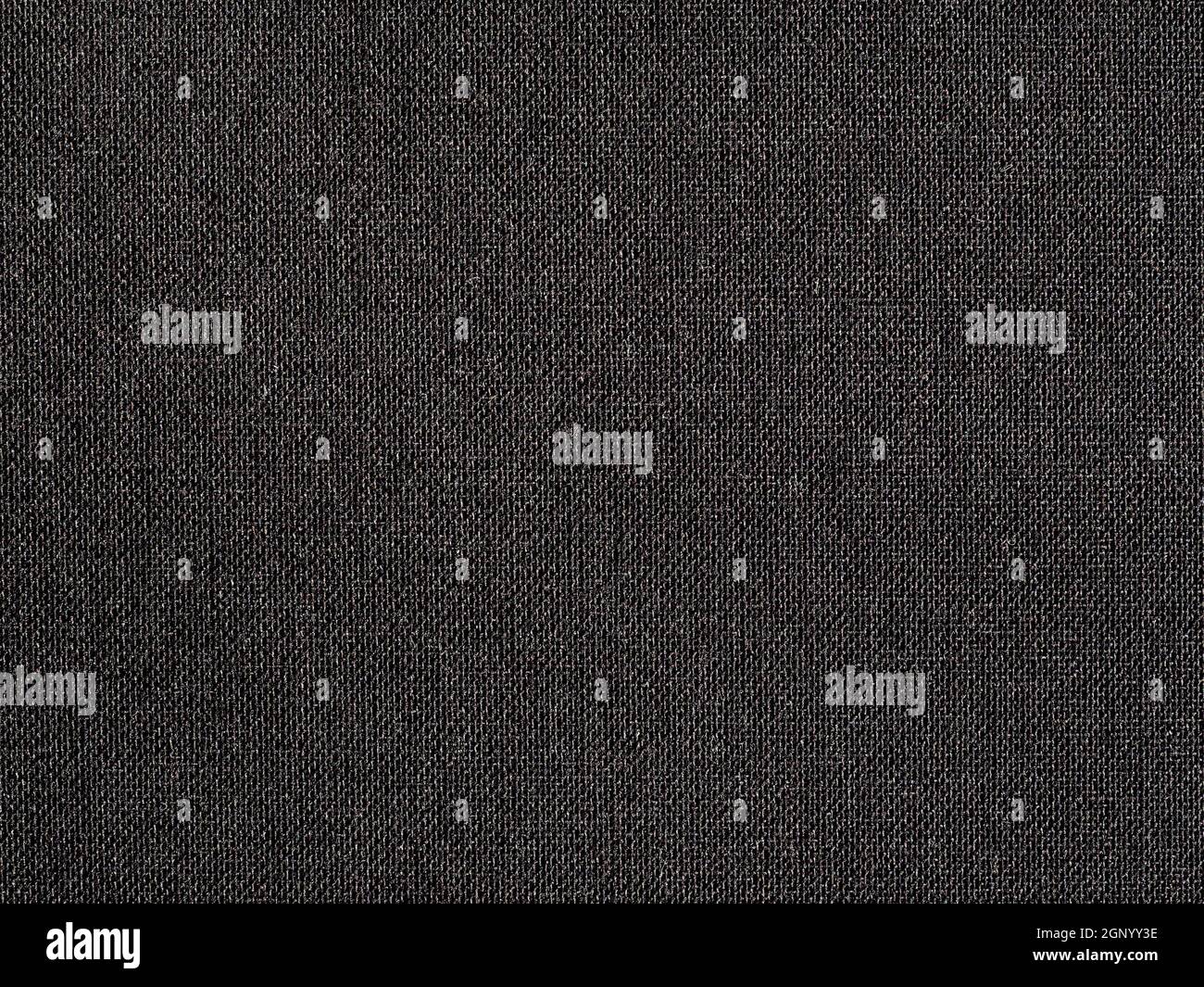 black fabric texture useful as a background Stock Photo