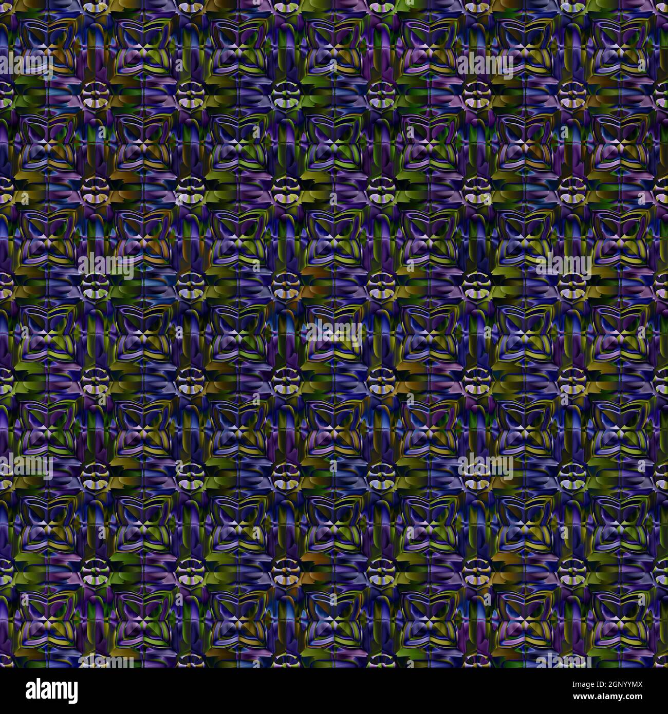Glass seamless pattern. Color decorative glass texture. Patterned ...