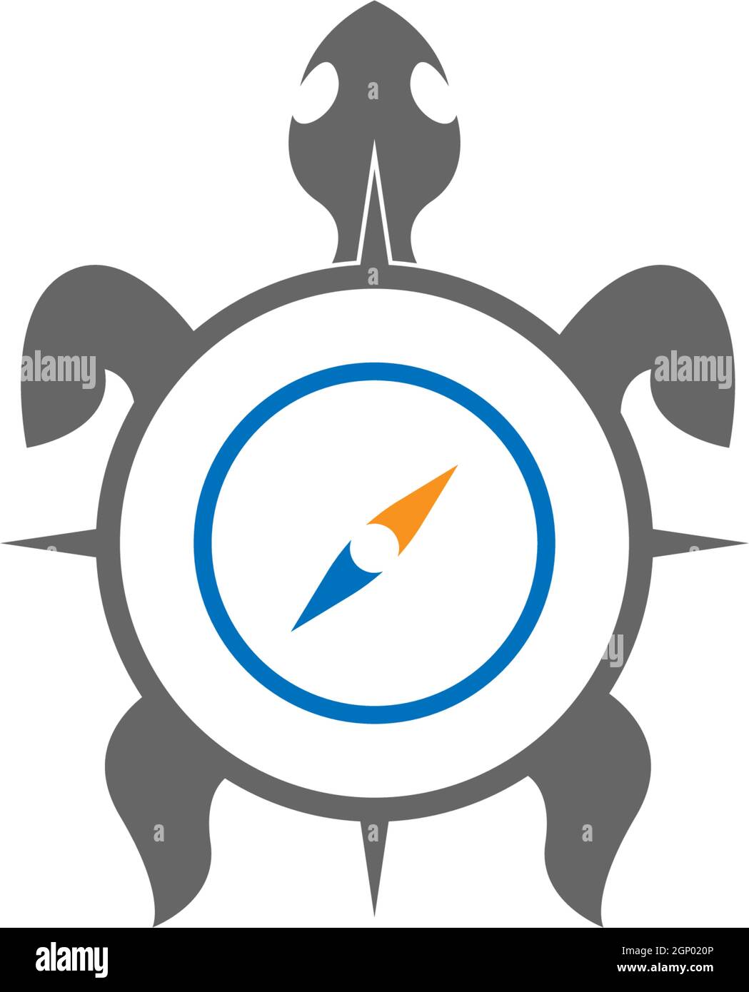 Compass Logo Template icon illustration design Stock Vector