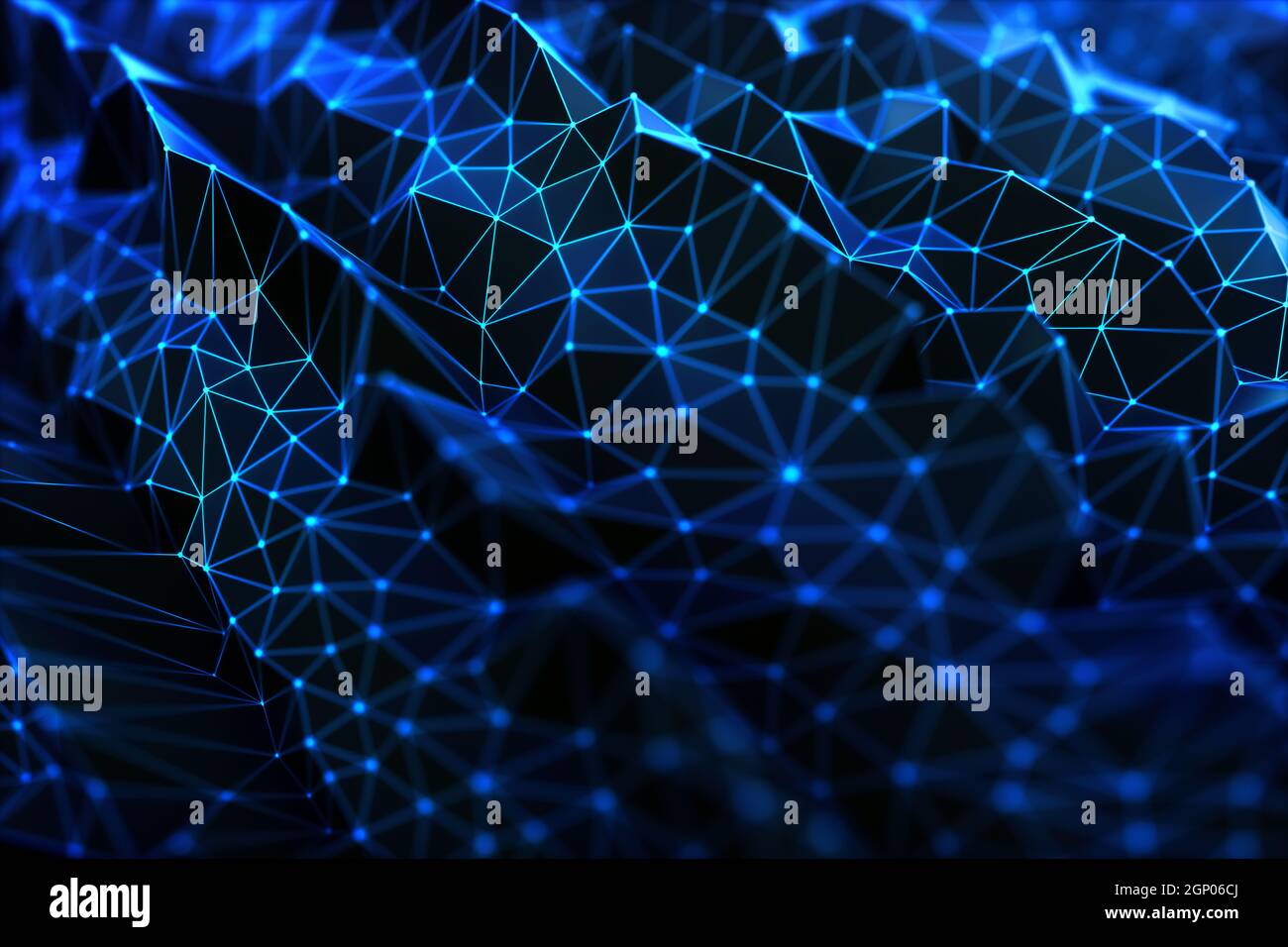 Colorful abstract image with organic shape. Background technology concept. Stock Photo