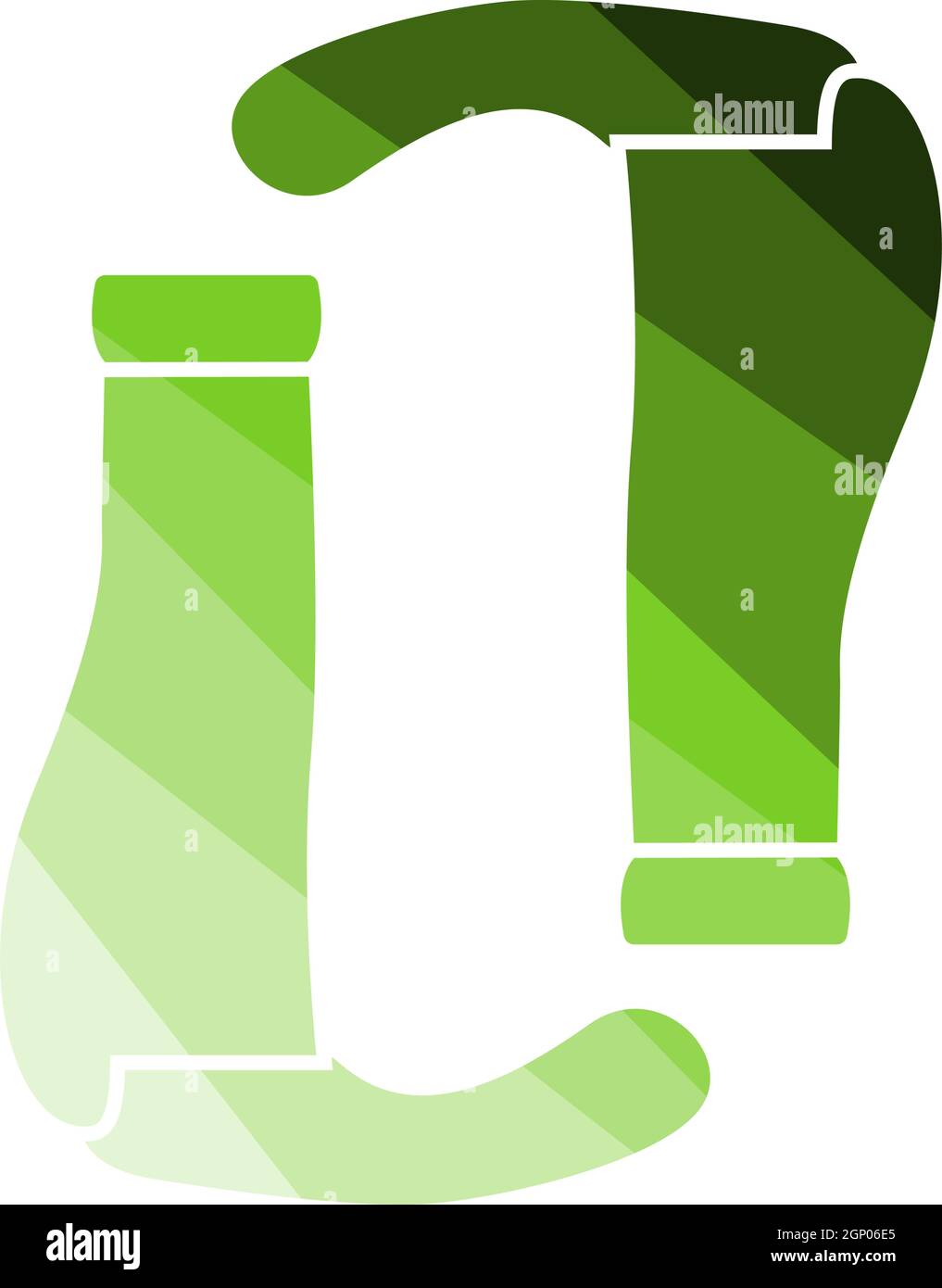 Bike Grips Icon Stock Vector