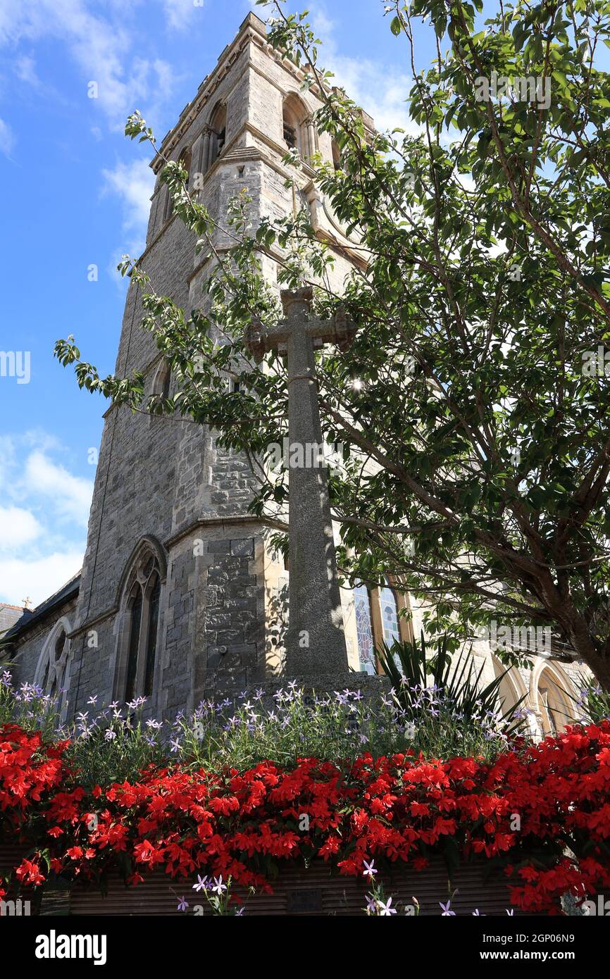 St Michaels Church, Beer, Devon Stock Photo Alamy