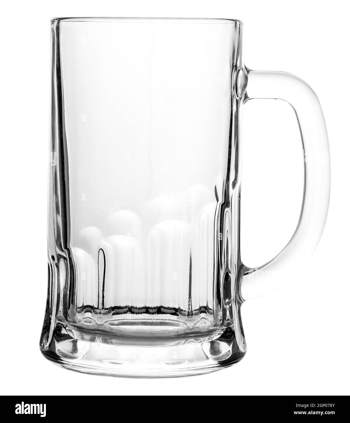 Empty beer mug isolated on white background Stock Photo Alamy