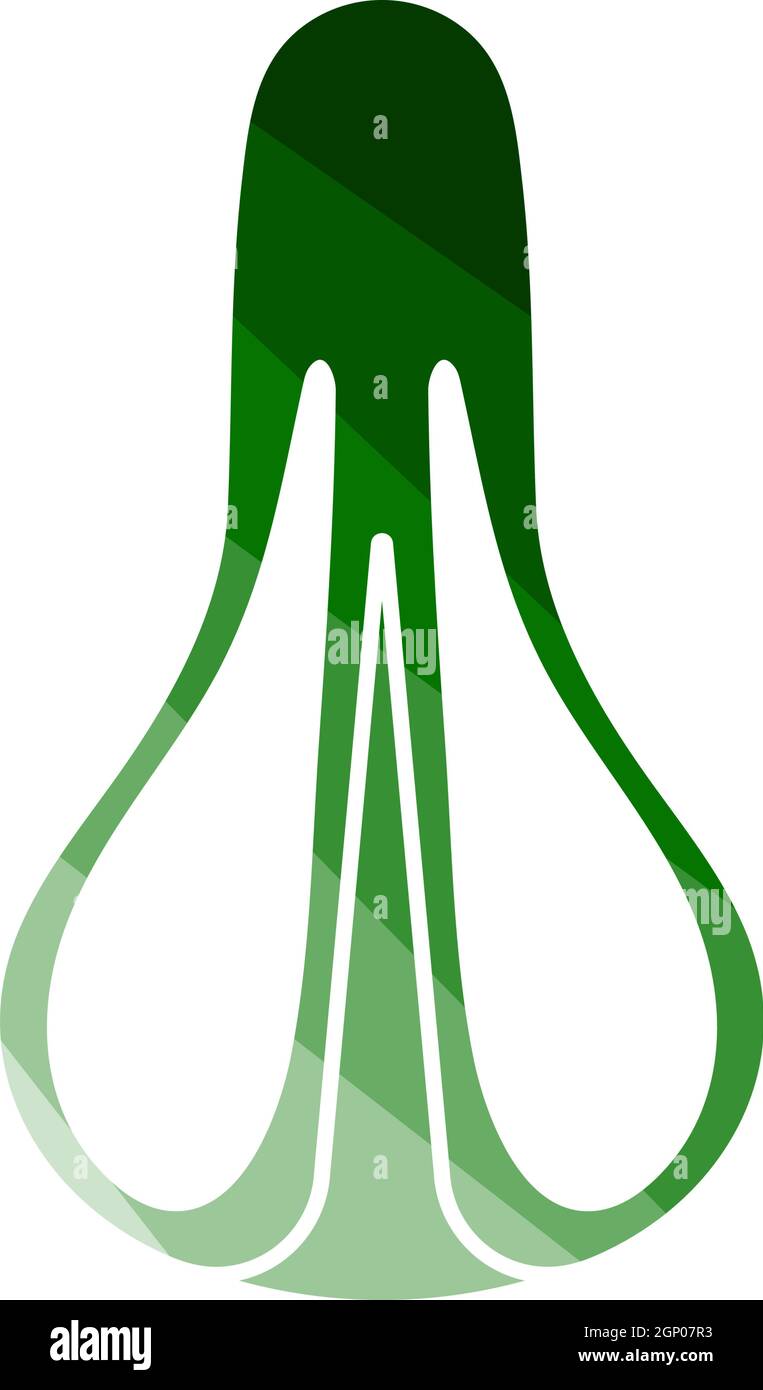 Bike Seat Icon Top View Stock Vector