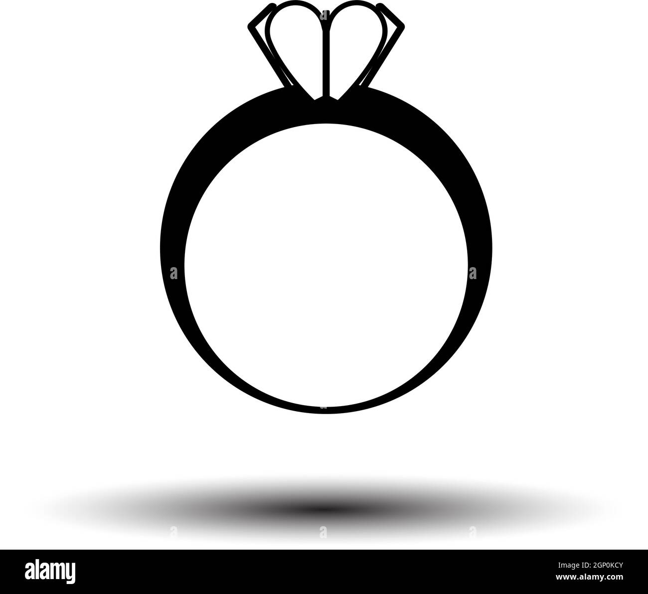 Black and white ring Stock Vector Images - Alamy
