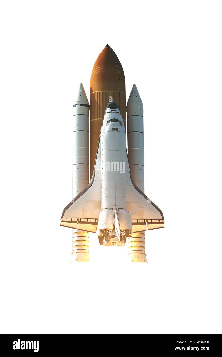 space shuttle path