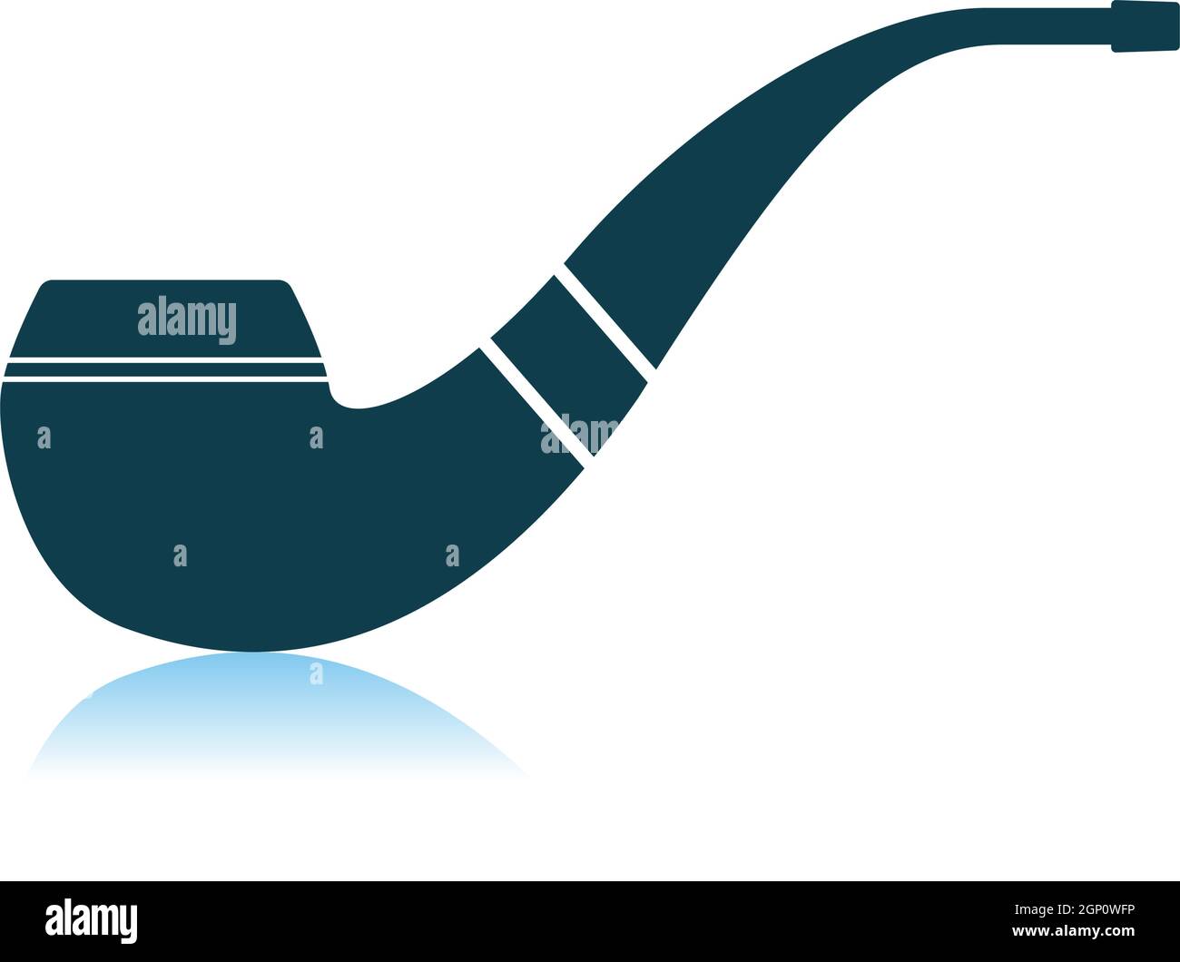 Smoking Pipe Icon Stock Vector Image & Art - Alamy