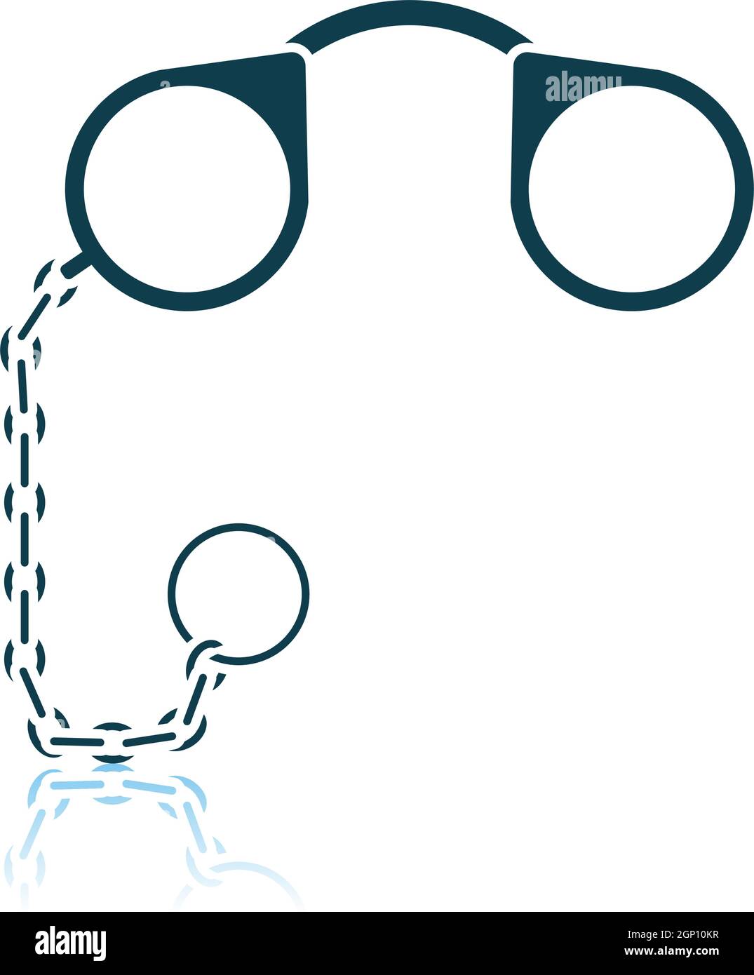Pince-Nez Icon Stock Vector