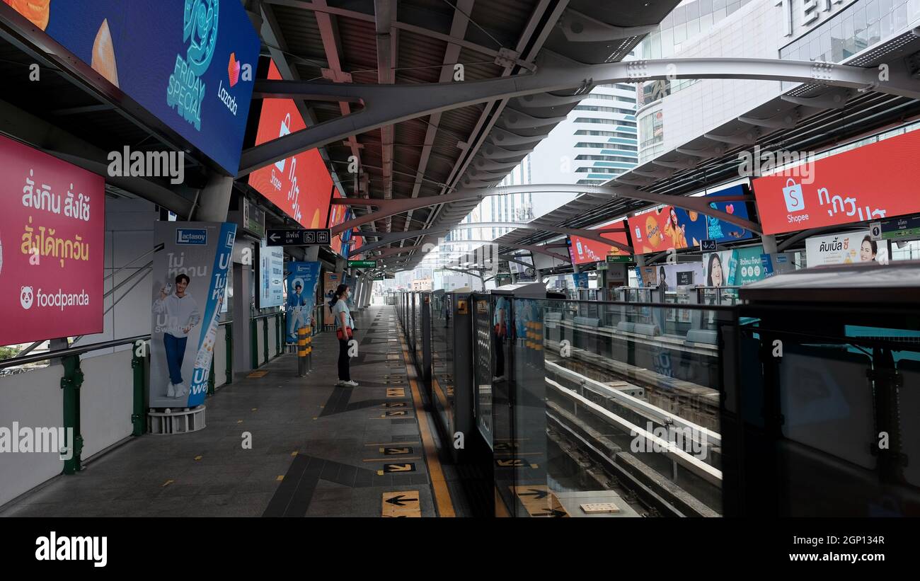 Asok Bts Skytrain Station Sukhumvit Road At Asok Montri Road Bangkok Asok Bts Skytrain Station Sukhumvit Road At Asok Montri Road Bangkok