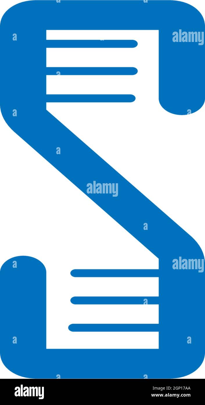 DNA,Genetic sign logo icon design vector Stock Vector
